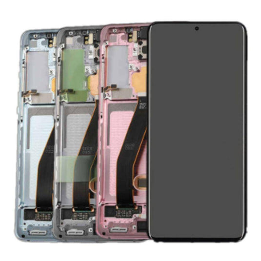 [ORI][With Frame] Samsung Galaxy S20 (SM-G981/SM-G980) LCD Touch Digitizer Screen Assembly - Polar Tech Australia