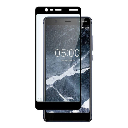 Nokia 6.1 Full Covered 9H Tempered Glass Screen Protector - Polar Tech Australia