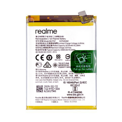 [BLP757] REALME 6 / 6 Pro / 6i - Replacement battery - Polar Tech Australia