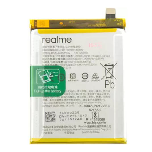 [BLP775] REALME X3 Super Zoom / X50 - Replacement battery - Polar Tech Australia