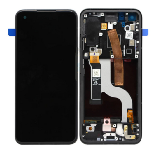 [With Frame] ASUS Zenfone 8 5G (ZS590KS) LCD Display Touch Screen Digitizer Assembly - Polar Tech Australia
