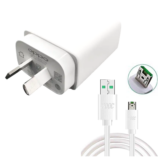 [10W] [With Cable] Genuine OPPO/Realme SuperVOOC Wall Charger Adapter Power Supply Unit - Polar Tech Australia