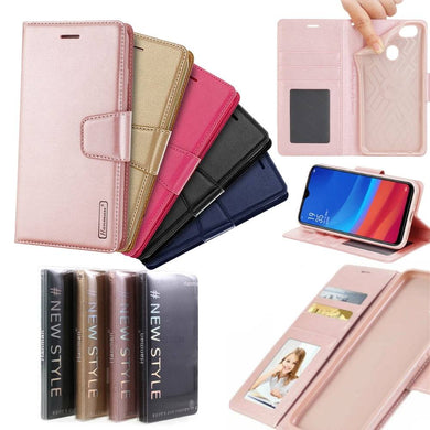Samsung Galaxy A12 Hanman Premium Quality Flip Wallet Leather Case - Polar Tech Australia