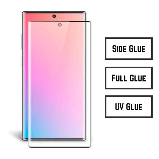 Samsung Galaxy Note 10 Side/Full/UV Glue Tempered Glass Screen Protector - Polar Tech Australia