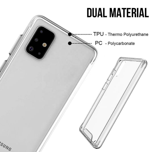 Samsung Galaxy S10/S10e/S10 Plus/S10 5G SPACE Transparent Rugged Clear Shockproof Case Cover - Polar Tech Australia