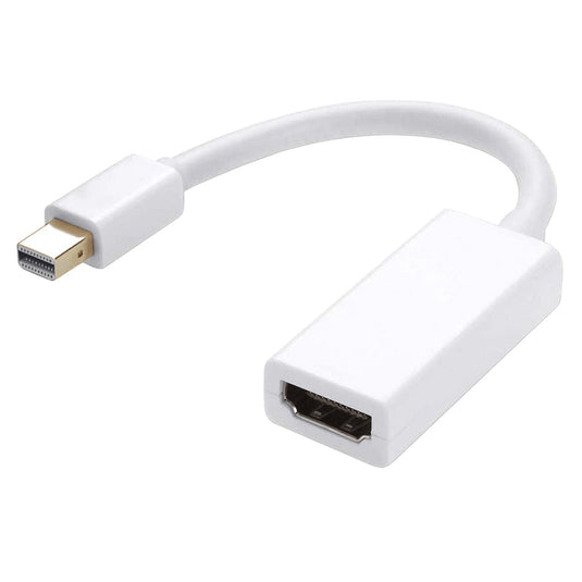 [20CM] Apple MacBook Microsoft Surface Mini DisplayPort DP (Male) to HDMI (Female) Adapter Cable Converter Cable - Polar Tech Australia