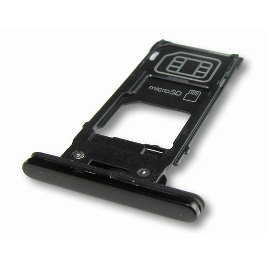 Sony Xperia XZ2 Sim Card MicroSD Memory Card Tray Holder - Black - Polar Tech Australia