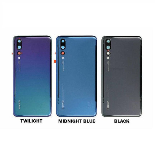 [With Camer Lens] HUAWEI P20 Pro Back Rear Glass Panel Battery Cover (Built-in Adhesive) - Polar Tech Australia