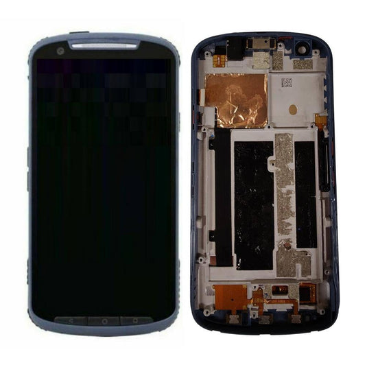 [With Frame] ZTE T85 (Telstra Tough Max 2) Touch Digitizer LCD Display Screen Assembly - Polar Tech Australia
