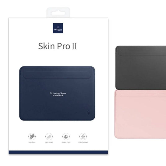 WiWU Skin Pro 13-16 Inch Universal Soft PU Leather Office Briefcase PU Envelope Laptop Macbook Case - Polar Tech Australia